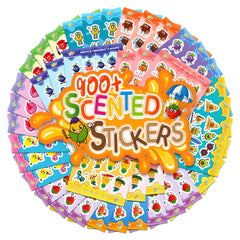 Tageenla Scratch and Sniff Stickers pack of 42 sheets for classroom rewards.