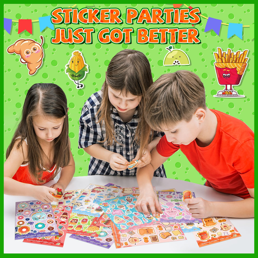 Tageenla sticker pack shown for sharing during class or playdate.