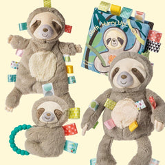 Taggies machine washable on cold gentle cycle; air dry.