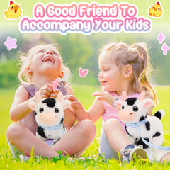 Tagitary cow tail wag adds playful pretend moments.