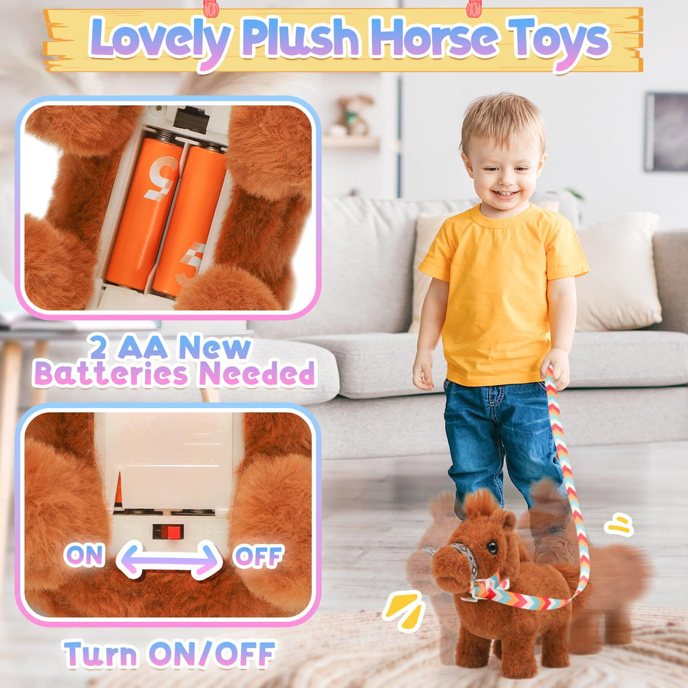 Includes fences and haystacks for authentic farm play.