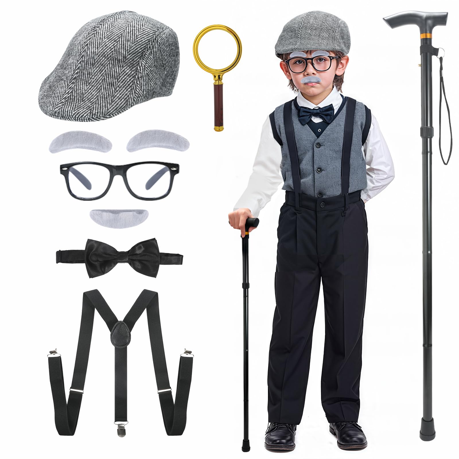 TaikaoQi old man hat for school events and character play