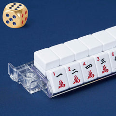 Four transparent TAIKULA racks arranged for organized game setups