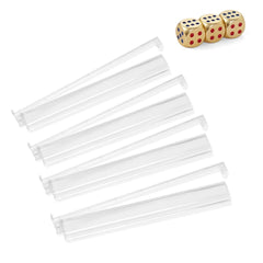 TAIKULA mahjong racks with pushers in clear acrylic for easy tile handling