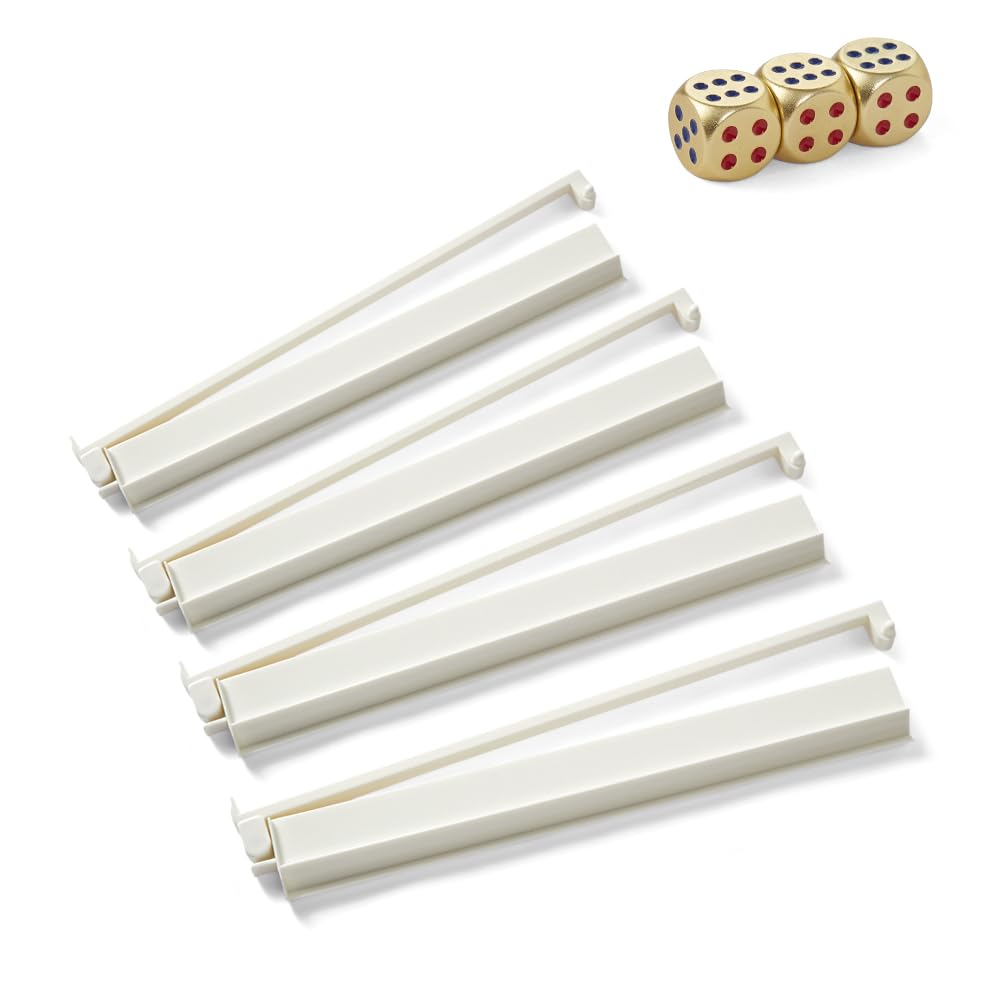 TAIKULA mahjong racks with pushers for effortless tile handling during sessions.