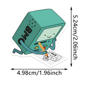 TaiLiHaile 110-piece programming stickers on a skateboard for bold style