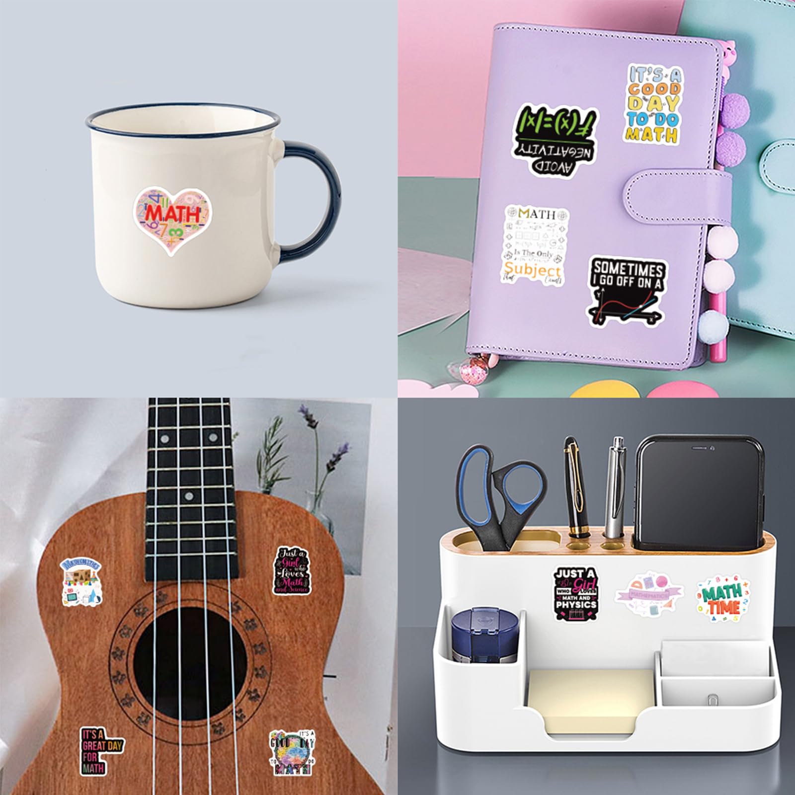 TaiLiHaile waterproof vinyl stickers for luggage or guitar protection and style.