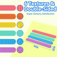 tainomy textured silicone slap bracelets in a colorful pack ideal for classroom rewards