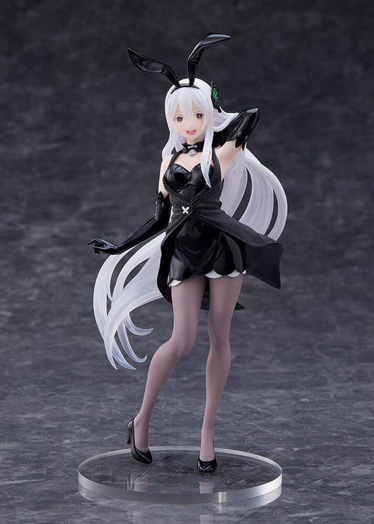 Taito Echidna Bunny Ver. Prize Figure in black for display.