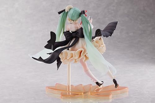 Taito Hatsune Miku AMP figure art detail captures fine sculpting and color shading