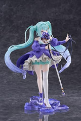 Taito Hatsune Miku AMP+ figure base stand included ensures stable, easy display