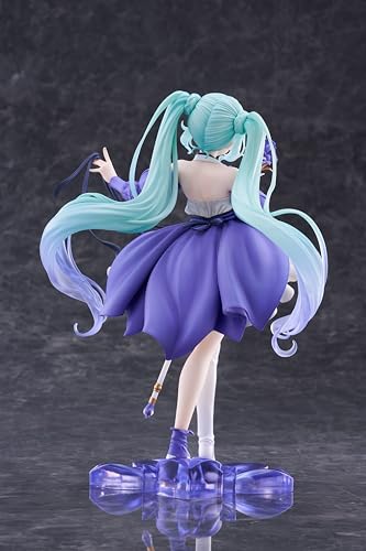 Taito Hatsune Miku AMP+ figure Birthday 2024 ver close-up reveals facial detailing
