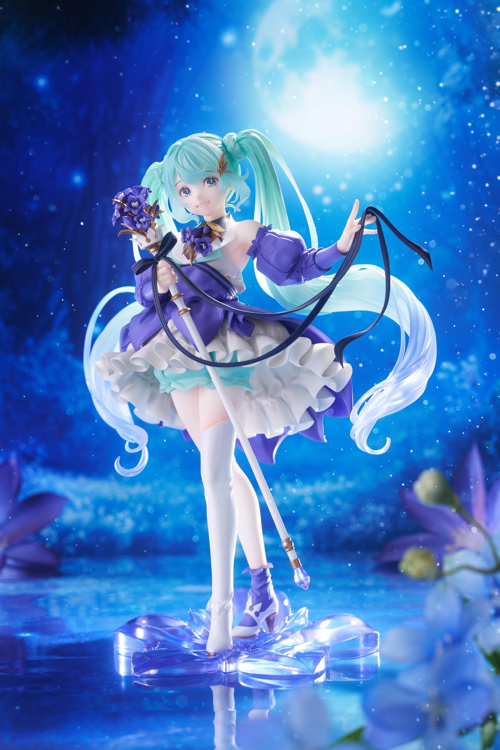 Taito Hatsune Miku AMP+ figure premium paintwork enhances shelf presence