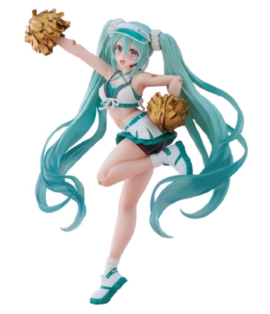 Taito Hatsune Miku figure with base stand for stable display