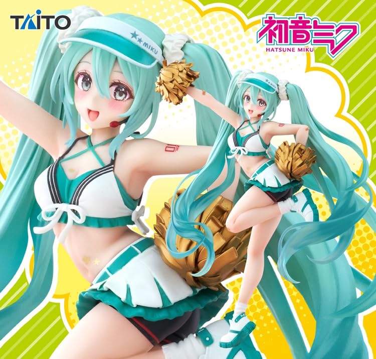 Official licensed Hatsune Miku statuette by Taito for collectors