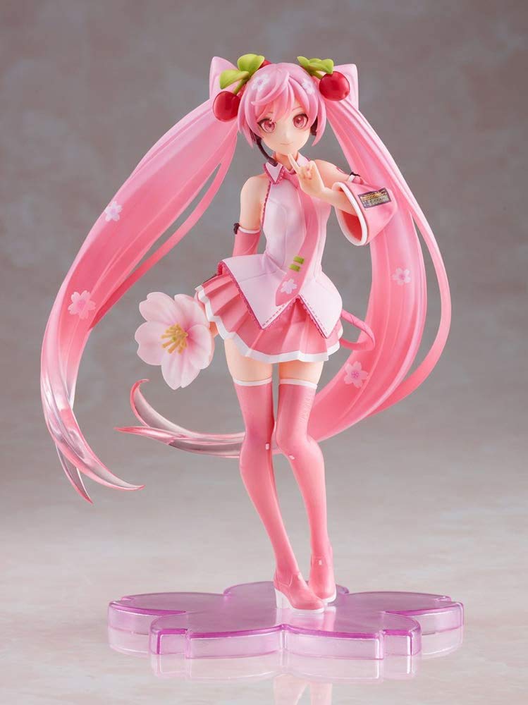 Taito Hatsune Miku figure base stand included for stable display