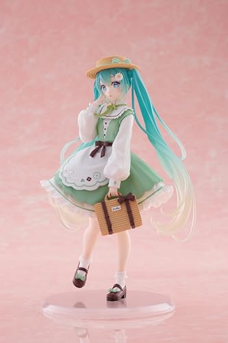 Taito Hatsune Miku figure side view ideal for desk display