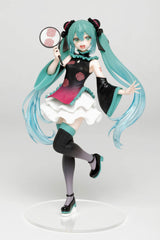 Taito Hatsune Miku Mandarin Dress ver side view ideal for dynamic pose collection photos
