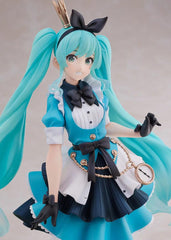 Taito Hatsune Miku Princess AMP Figure Alice Ver face closeup captures expression