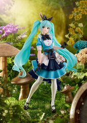 Taito Hatsune Miku Princess AMP Figure Alice Ver full body pose for display