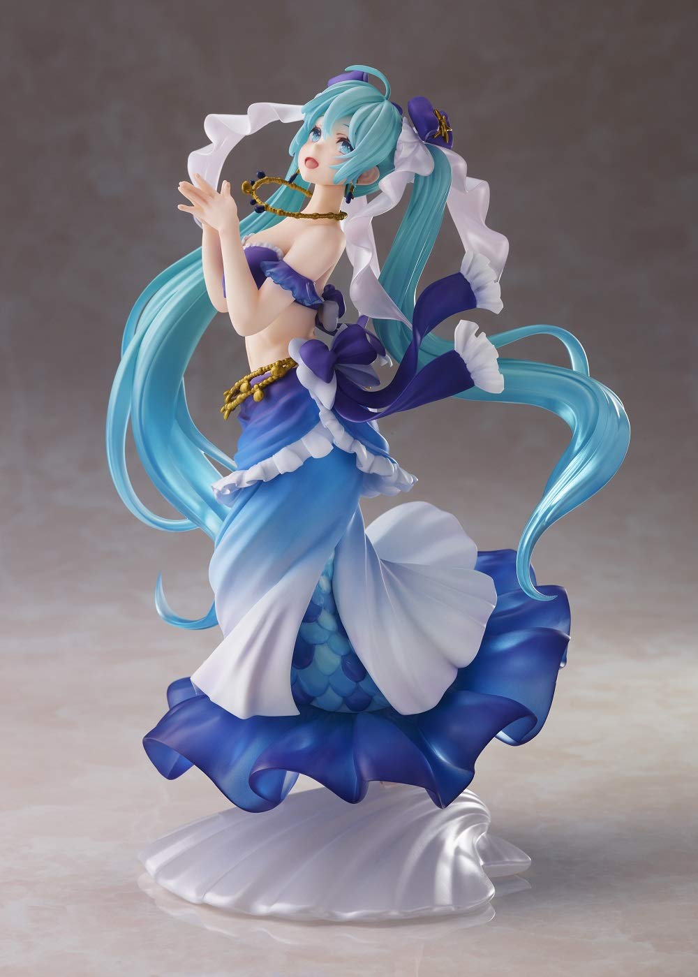 Taito Hatsune Miku Princess AMP Mermaid figure, color variant for versatile decor