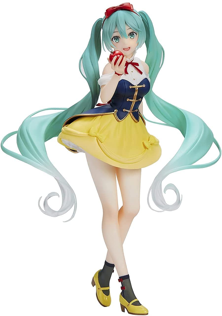 Taito Hatsune Miku Wonderland Figure Snow White base image for display