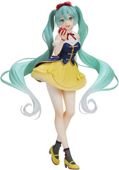 Taito Hatsune Miku Wonderland Figure Snow White base image for display
