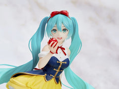 Taito Hatsune Miku Wonderland Figure Snow White ready-to-display setup