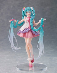 Base stand included with Taito Hatsune Miku Rapunzel figure for stable display
