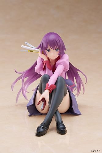 Taito Hitagi Senjougahara figure side profile for bookshelf display
