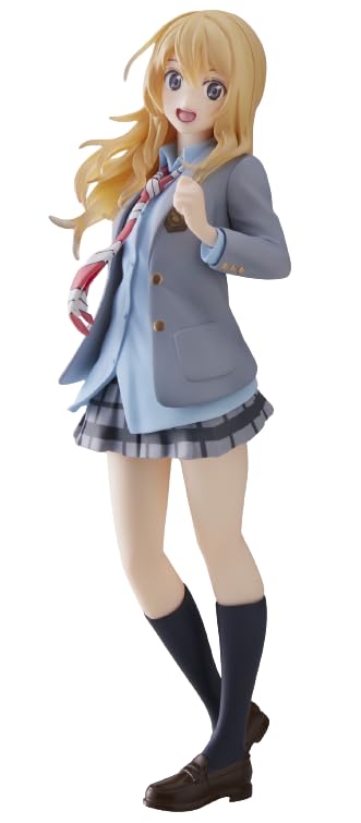 Taito Kaori Miyazono Coreful Figure in dynamic pose for display and collectible admiration.