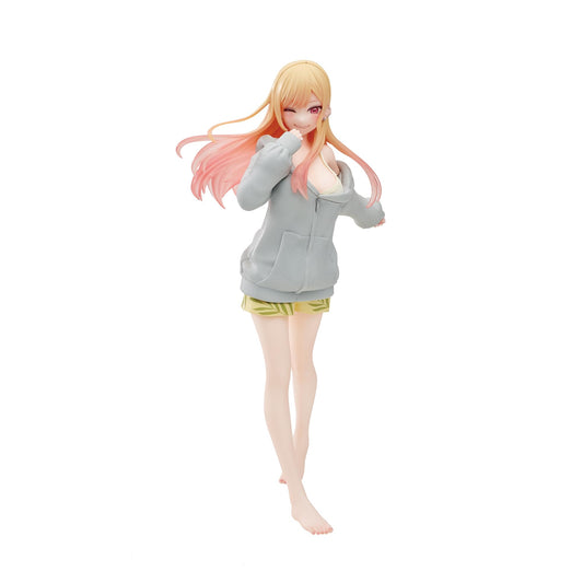 Taito Marin Kitagawa Hoodie Coreful figure on display stand, ideal for collectors.