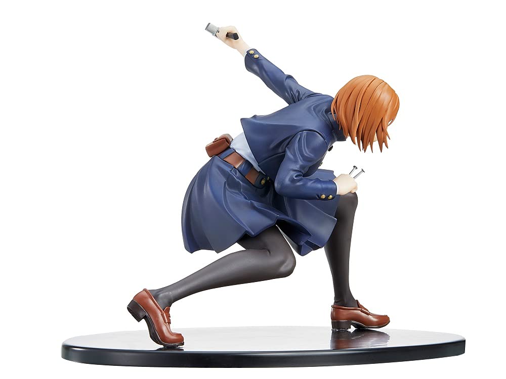 Taito Nobara Kugisaki prize figure side view showcases dynamic pose for display.