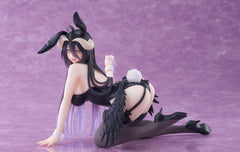 Taito Albedo Bunny Ver. desktop figure on display, ideal for collectors.