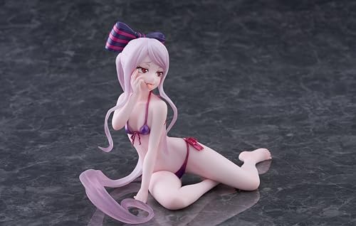 Taito Overlord Shalltear base stand included, ensuring stable placement.