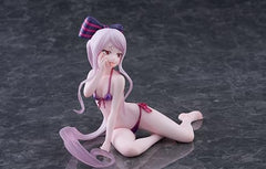 Taito Overlord Shalltear base stand included, ensuring stable placement.