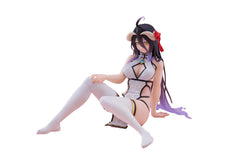 Taito Albedo figure front view with Chinese dress design for display