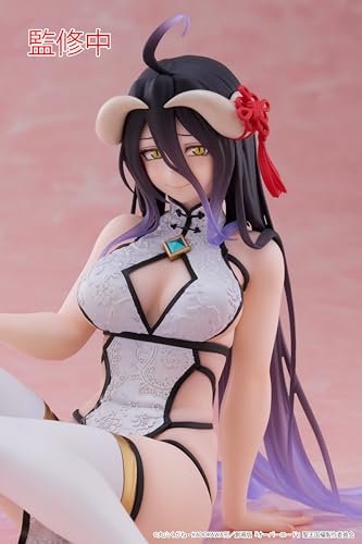 Taito Albedo figure side view highlights delicate silhouette and details