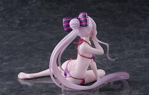 Taito Overlord Shalltear swimsuit detail close-up highlighting sculpted textures.