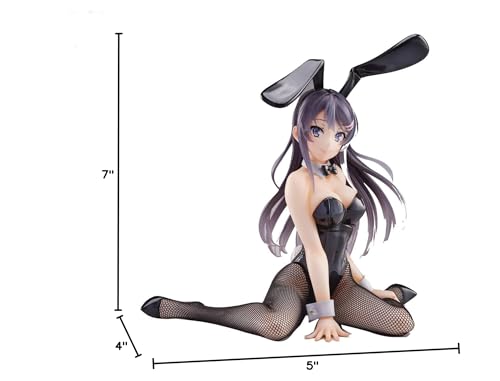 Taito Mai Sakurajima bunny statue close-up, details for collectors and gift display.