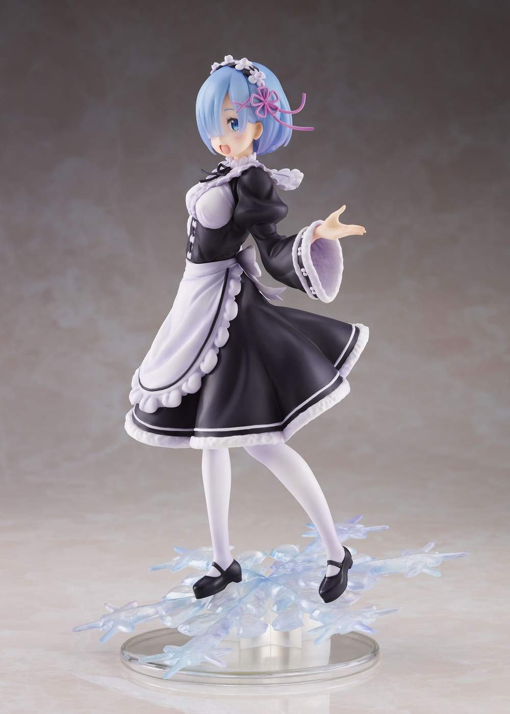 Taito Re:Zero Rem 8-inch-scale figure highlighting precise detailing for collectors
