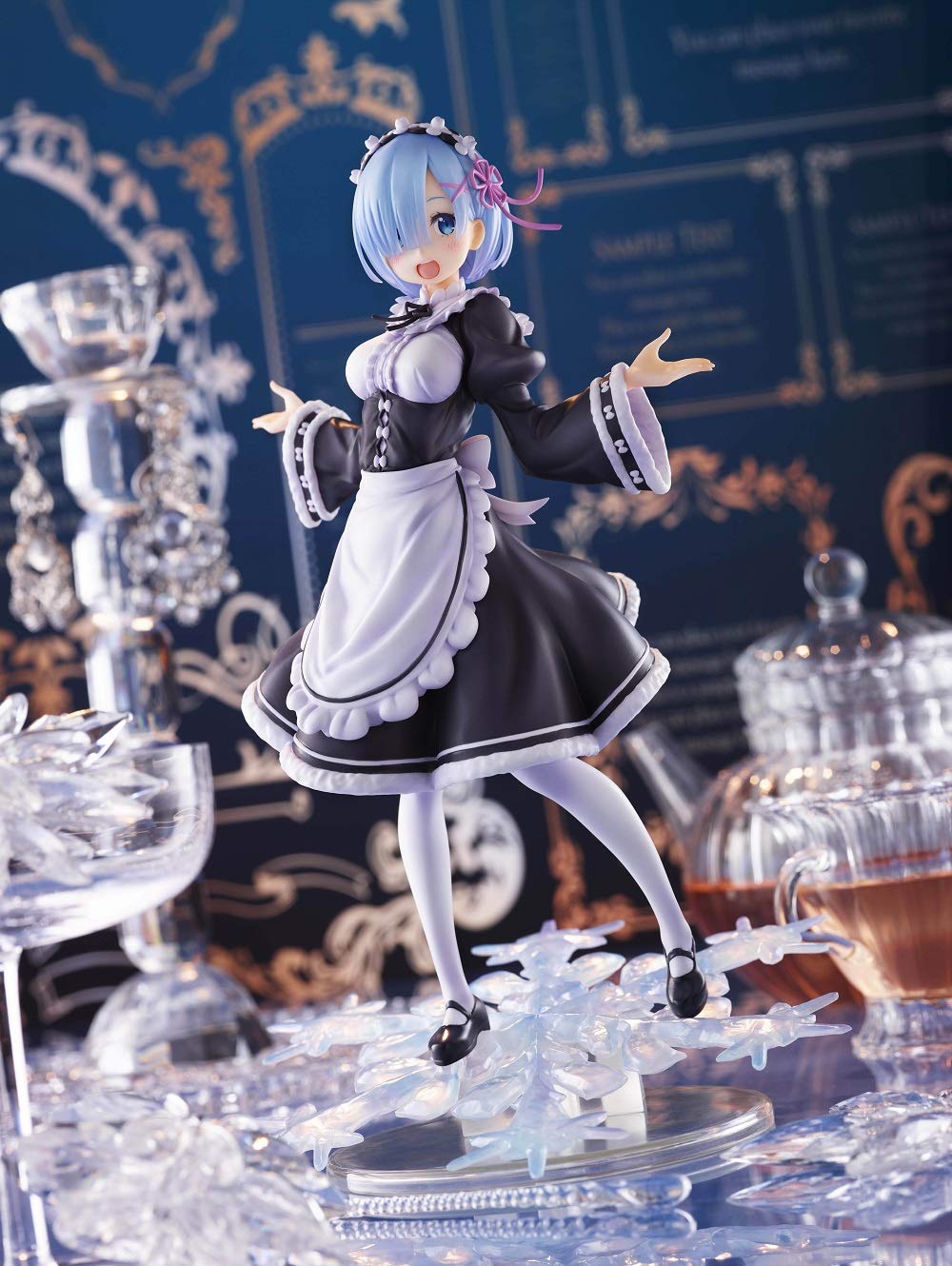 Taito Re:Zero Winter Maid Rem's colorful palette boosts shelf presence