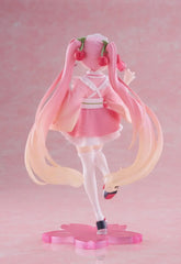Taito Sakura Miku figure packaging image for gifting and display.