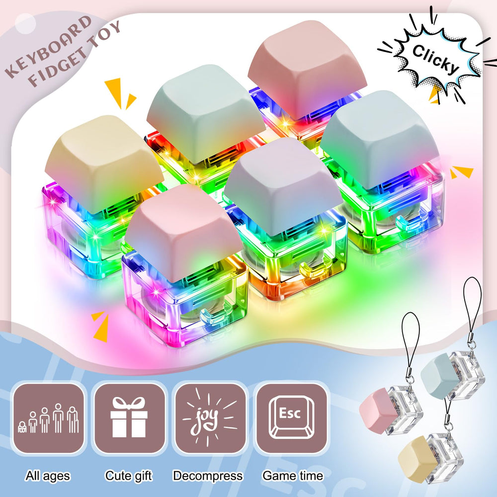 Colorful Taiyin decompression toys on a desk offer quick breaks