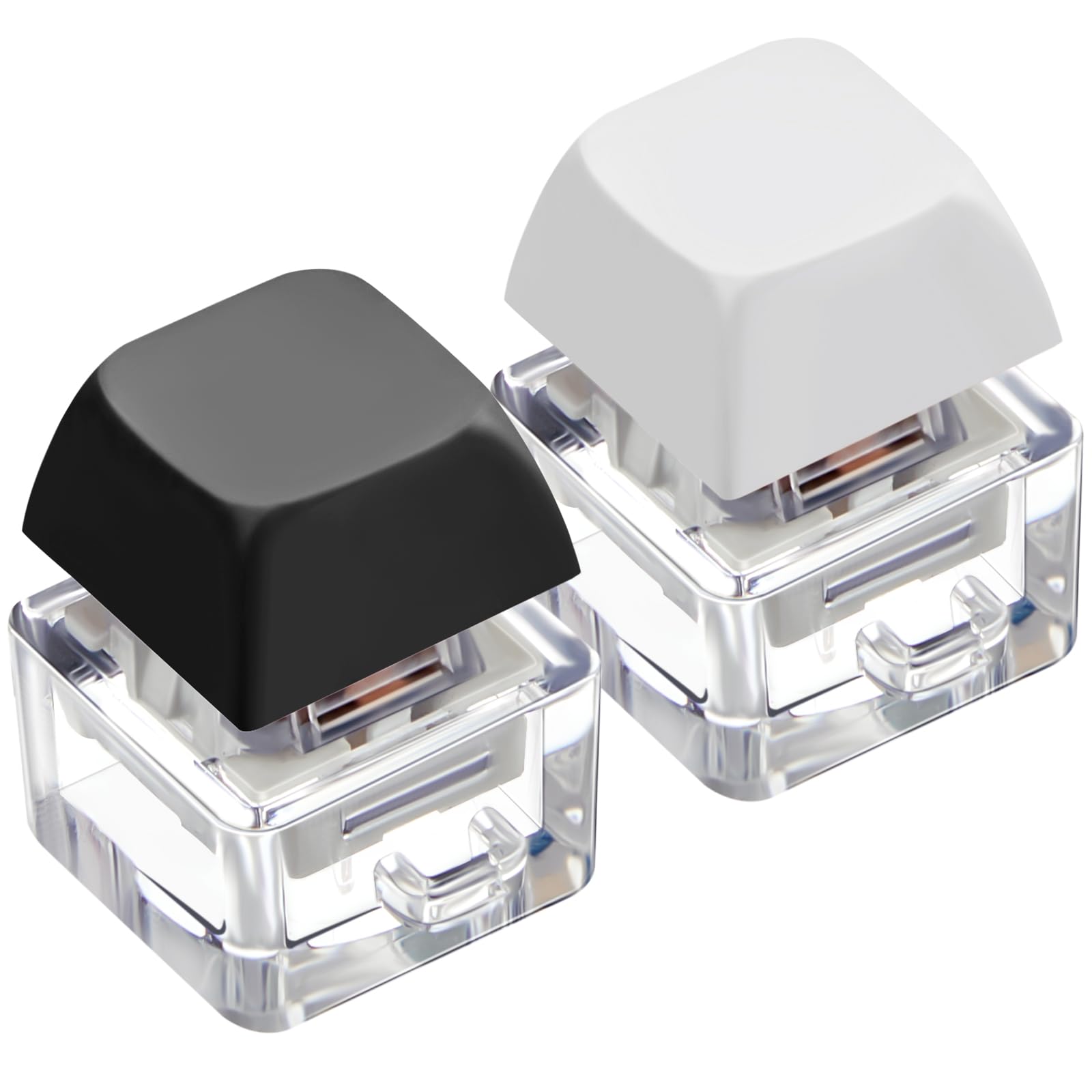 Taiyin keyboard clicker two-pack in black and white for desk focus and daily moments