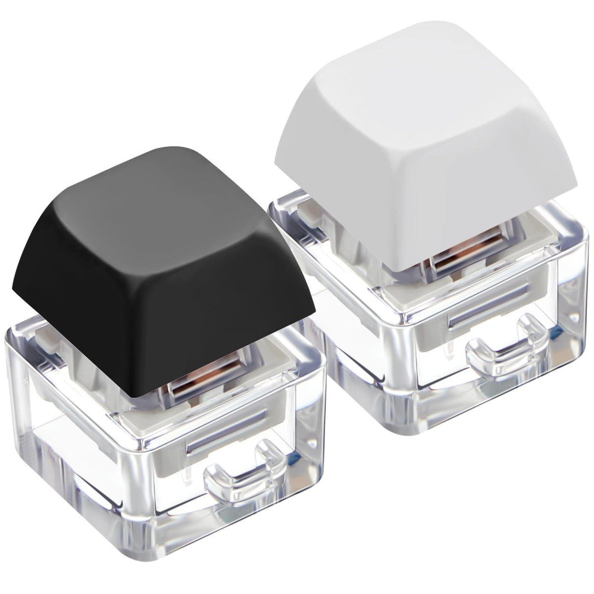 Taiyin keyboard clicker two-pack in black and white for desk focus and daily moments