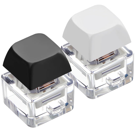Taiyin keyboard clicker two-pack in black and white for desk focus and daily moments