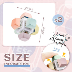 Taiyin keyboard toy in macaron colors provides portable stress relief