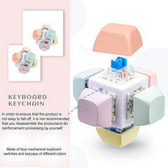 Taiyin keyboard toy with durable PBT material for long-term use