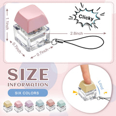 Taiyin keyboard clicker made with durable PBT material for smooth, lasting use.